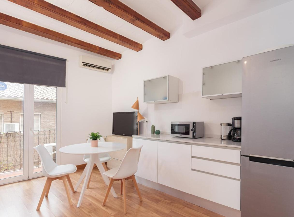Spacious Doubleroom Apartment At Sants Barcellona Esterno foto