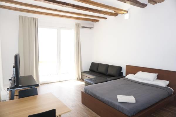 Spacious Doubleroom Apartment At Sants Barcellona Esterno foto