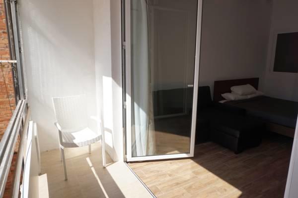 Spacious Doubleroom Apartment At Sants Barcellona Esterno foto